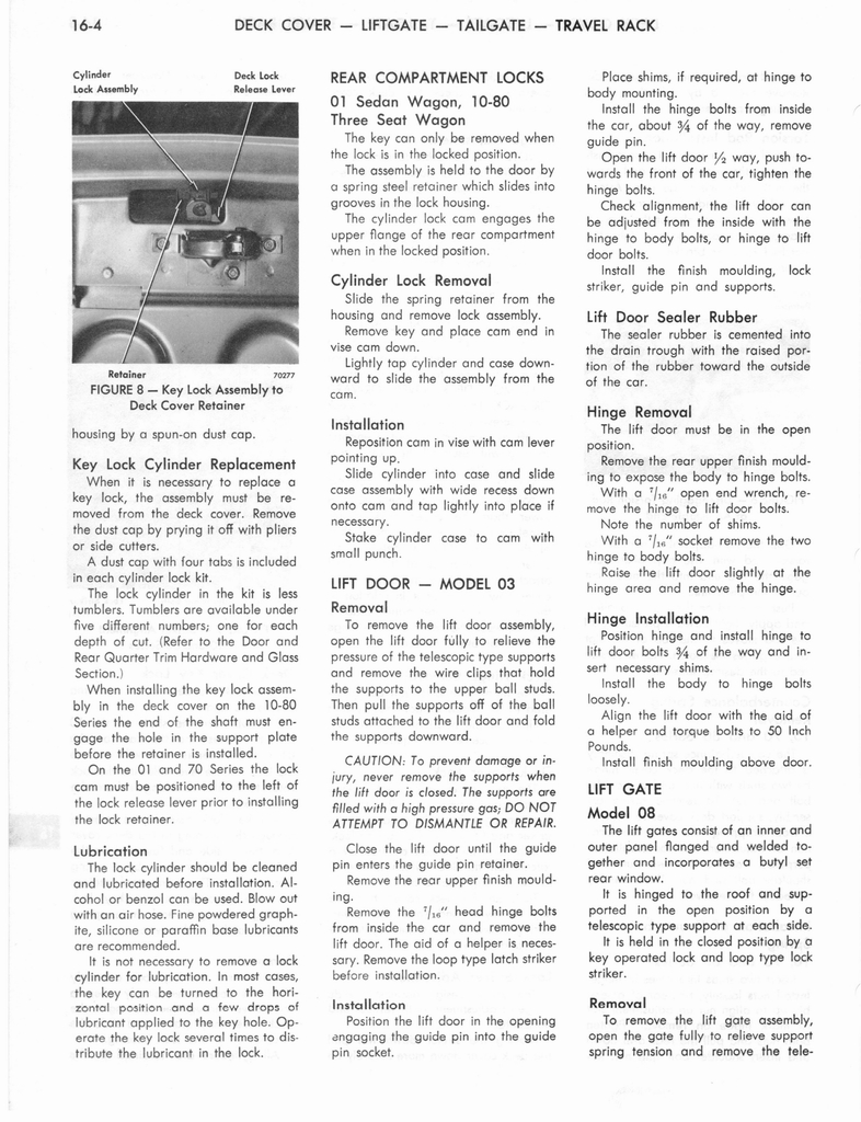 1973 AMC Technical Service Manual page 422 of 487